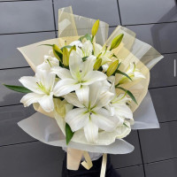 Bouquet of 9 lilies