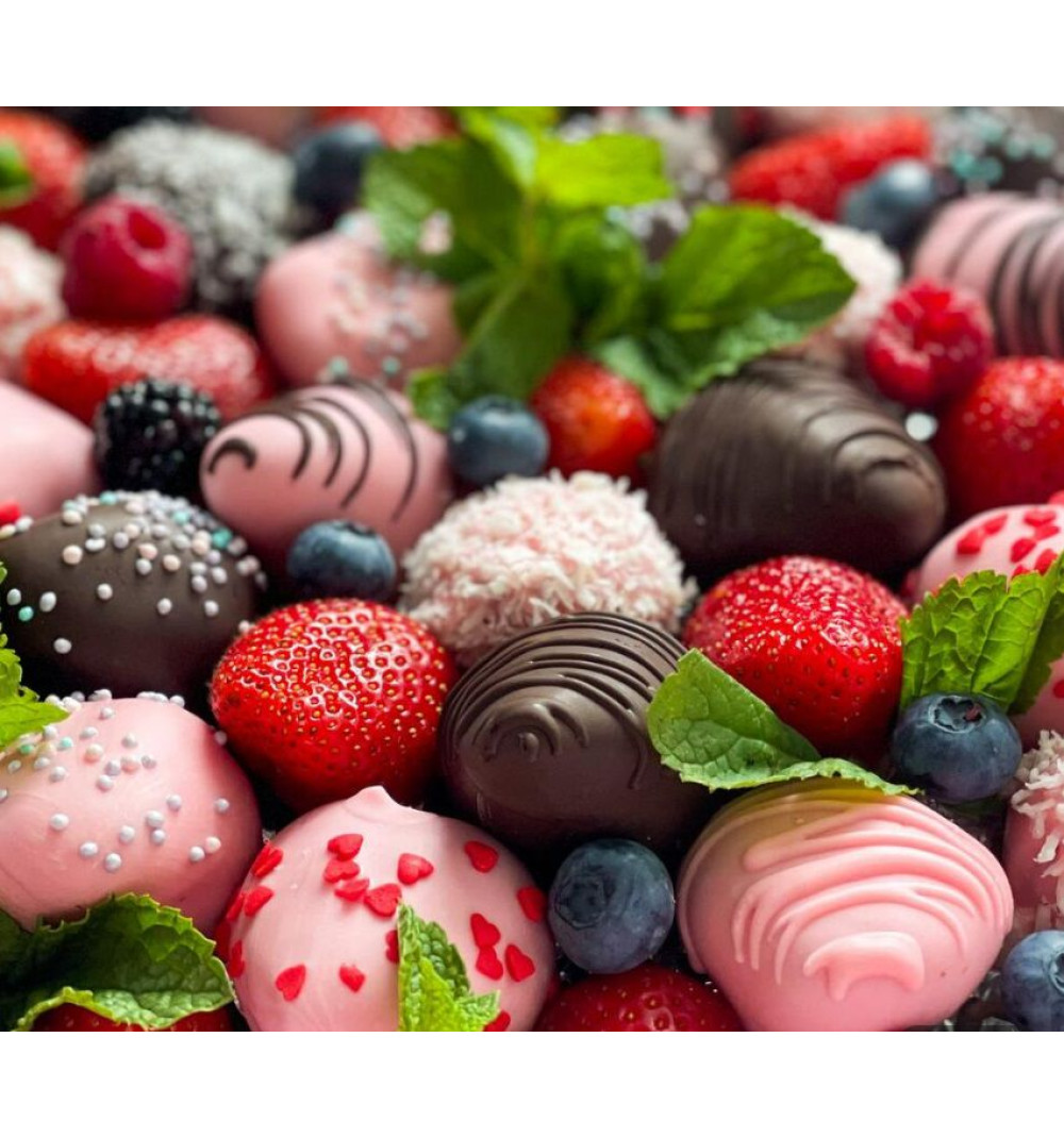 Клубника в шоколаде XL