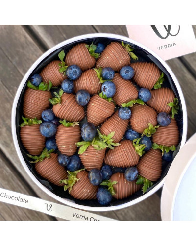 Клубника в шоколаде с голубикой «Summer Berries»
