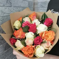 Bouquet mix of 19 roses