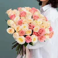 Monobouquet 51 roses mix 3